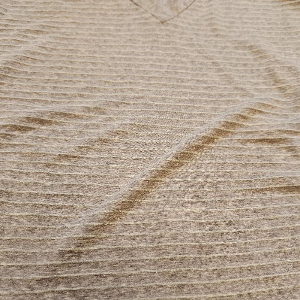Lazy Sundays Gray Stripes Tank - Picture 3 of 4